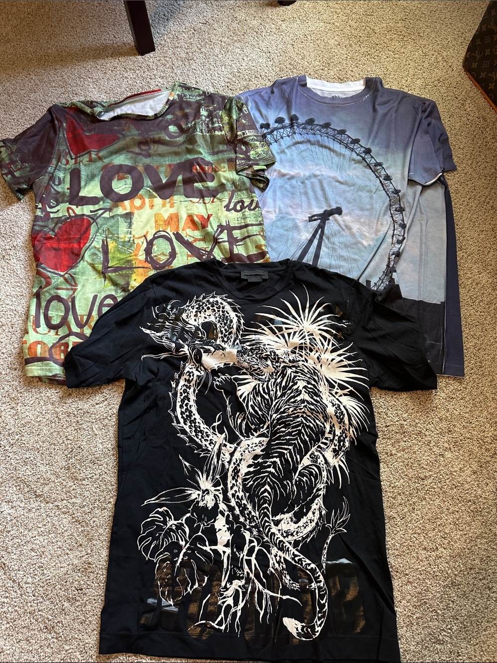 3 T’s with  Tee’s with Graphic design